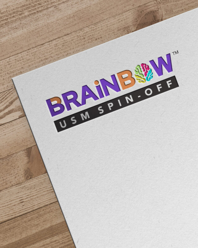 brainbow logo potrait